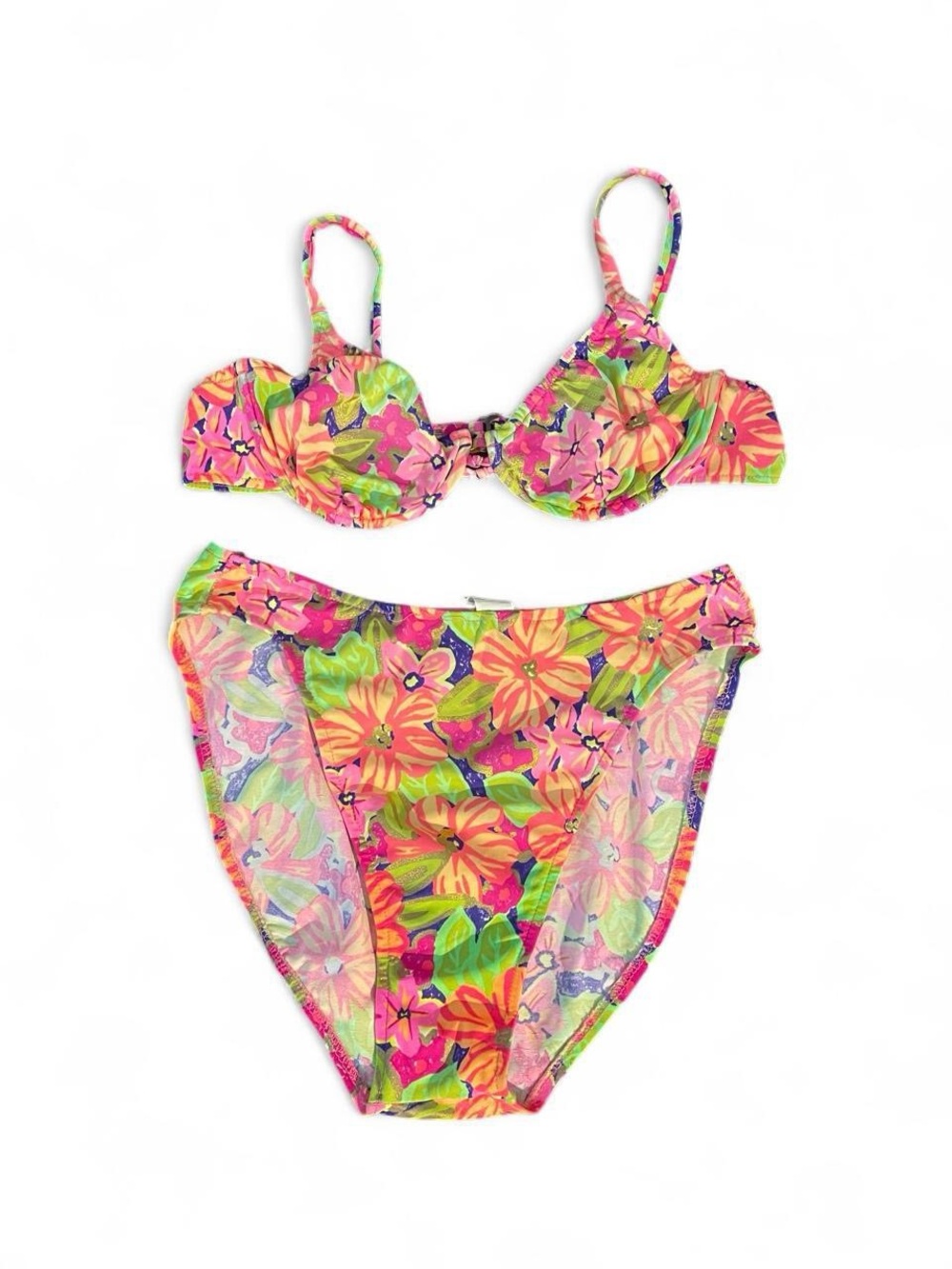 Vintage Pro Spirit 80s floral bikini